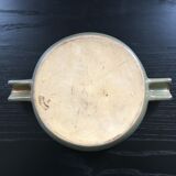 Green stoneware dish
