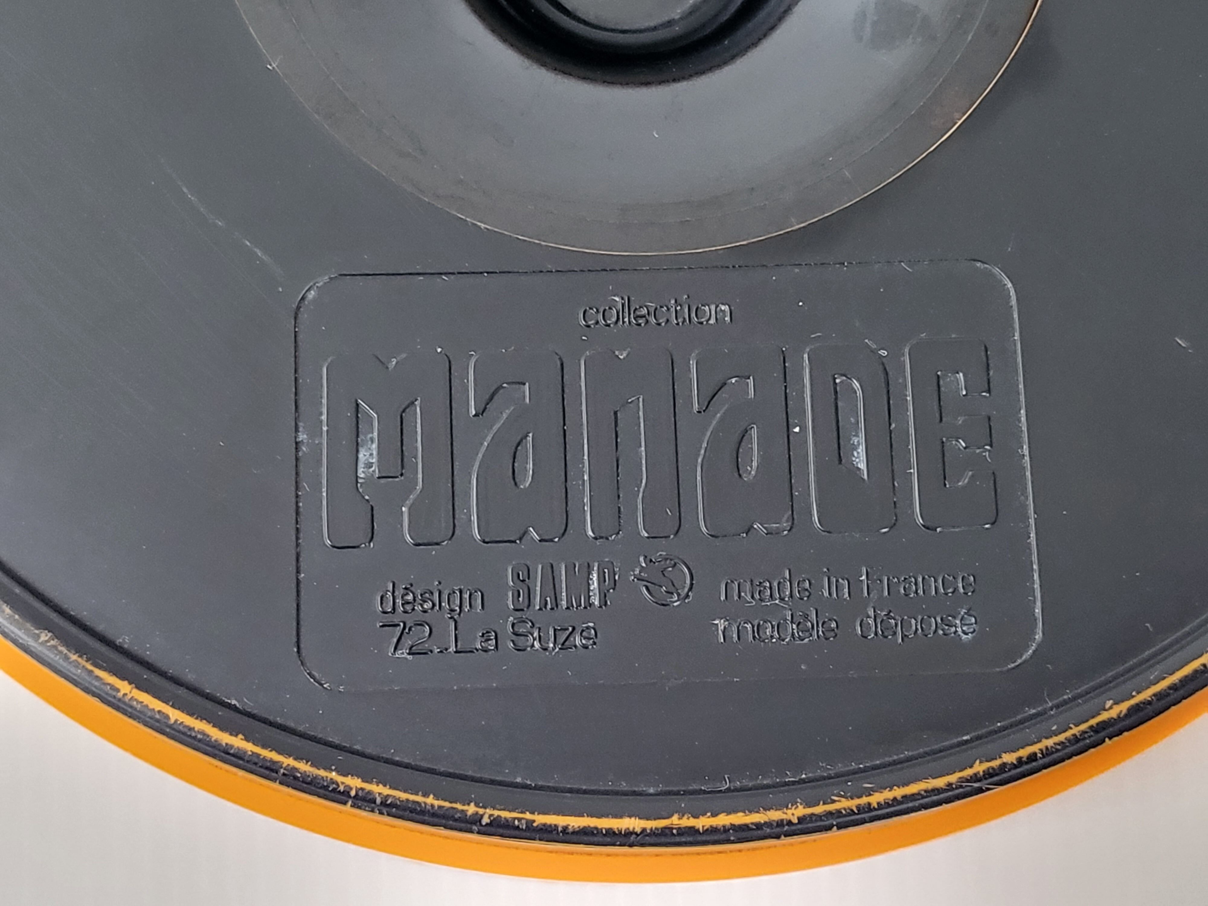 Vintage ashtray Manade for Samp space age 1970