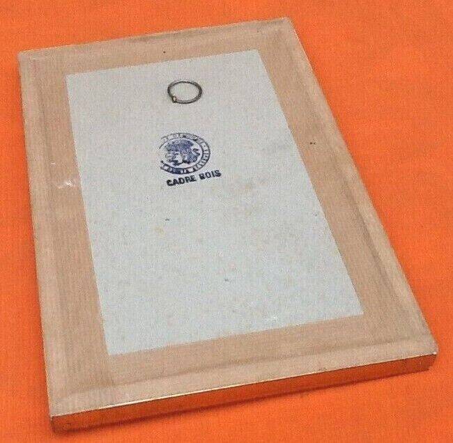 Golden wood frame Barbara Biss Original print