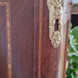 Low furniture marquetry style louis XVI