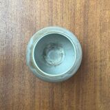 Mid-century German minimalist studio pottery vase by Hildegard and Peter Delius for Hamelner Kunsttöpferei, 1960s.