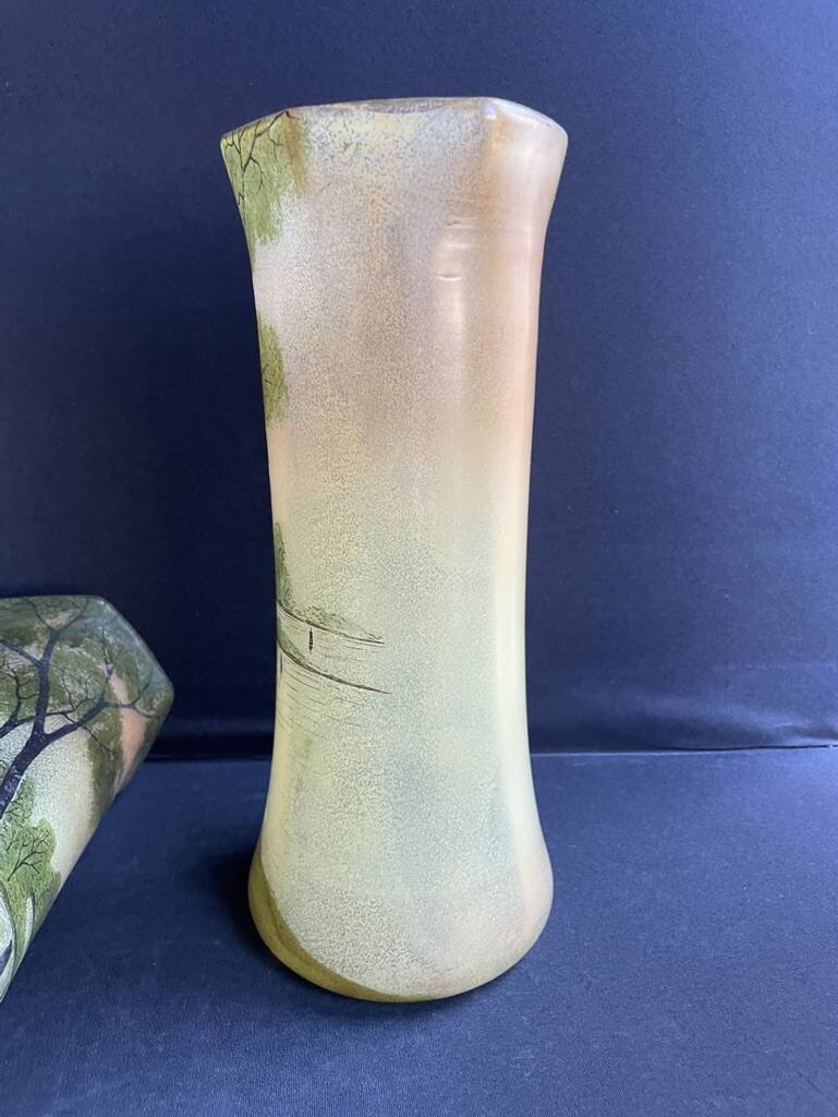 Pair of FT Legras Toul vases – 19th century