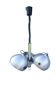 Suspension Lustre Space Age 1970 Eyeball Massive Art Belgium brushed aluminium