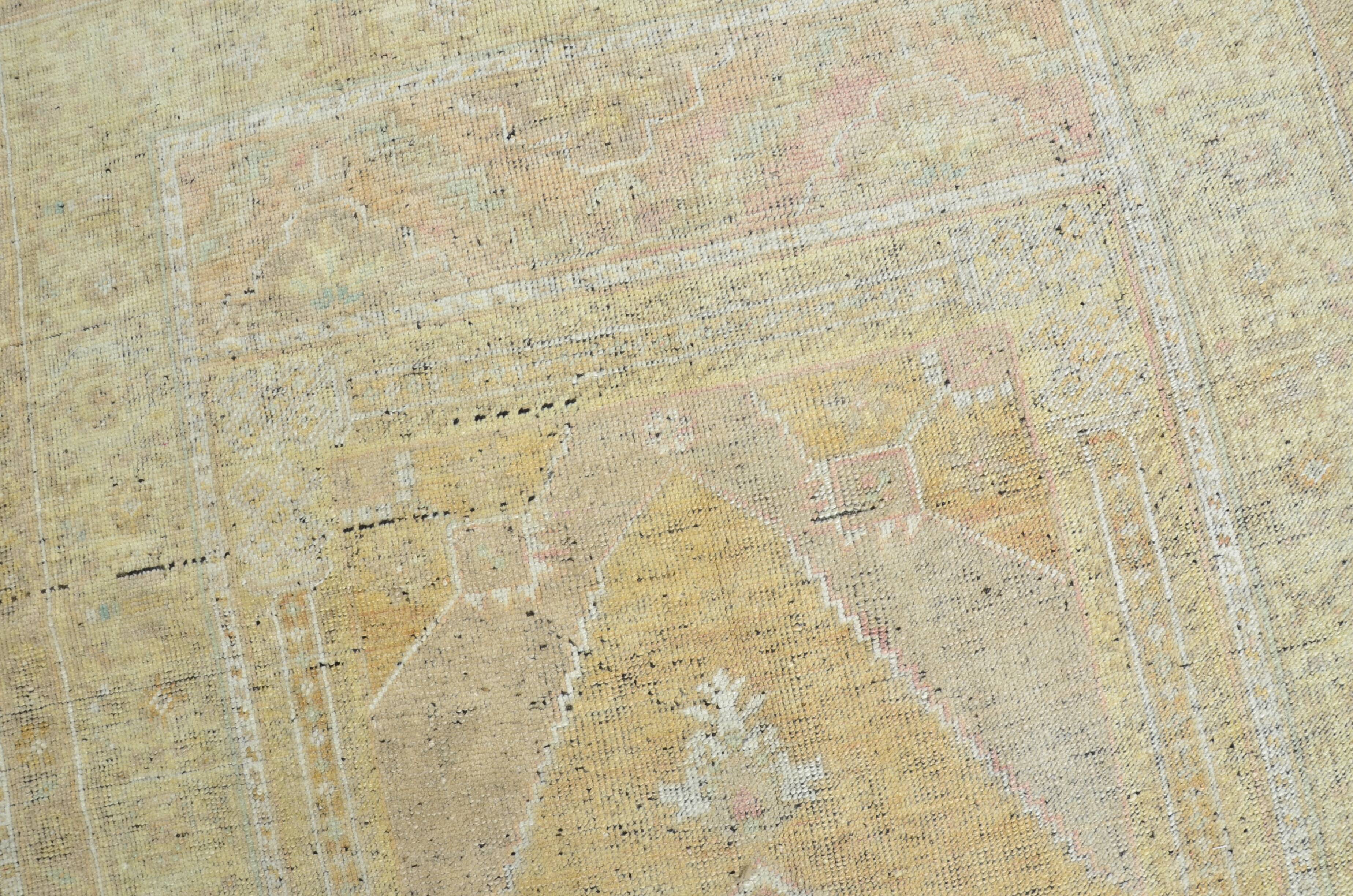 Vintage Anatolian Oushak  Wool Carpet sku 2535