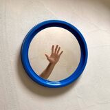 Miroir bleu des années 70