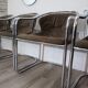 Chaises cantilever par Gastone Rinaldi pour Rima 1970s