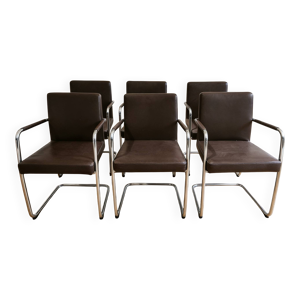 Suite de 6 fauteuils - bureau
