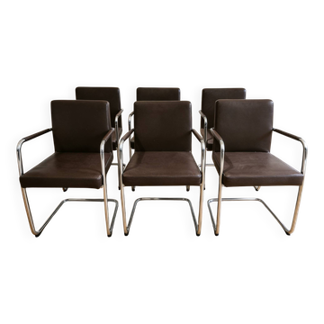 Suite de 6 fauteuils de bureau Bene