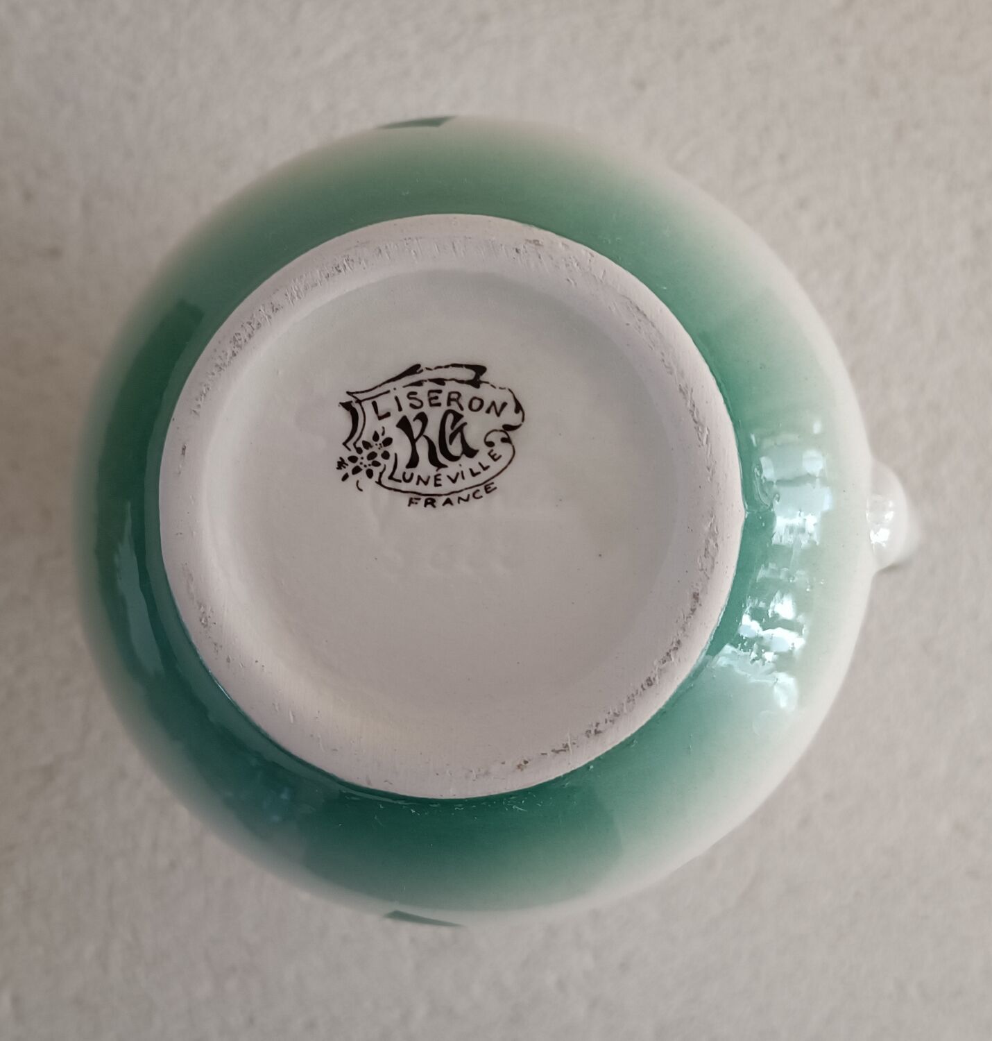 Pitcher iron earth Lunéville