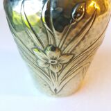 Brass Art Nouveau vase