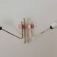 Important wall light in the Lunel Arlus style from the 1960s