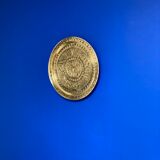 Brilliant brass dish