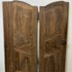 Pair of walnut doors