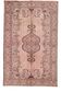 Tapis Vintage Kilim Rose Poudré Motifs Anatoliens, 176x282
