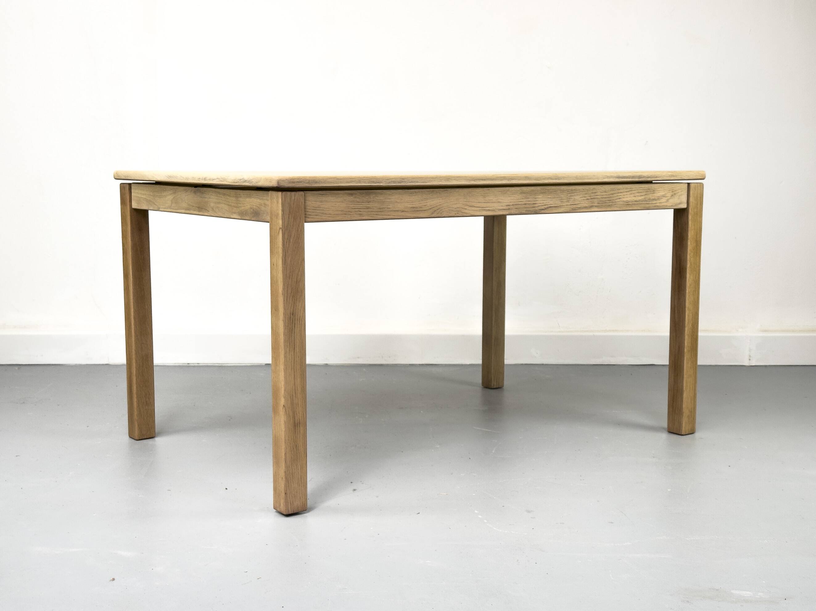 Extendable Oak Dining Table, 1970s