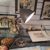 Industrial desk lamp