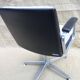 Office chair in wool and leather
