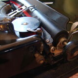 Typewriter old portable Mercedes