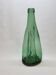 Old Large Pressed Molded Green Crushed Distorted Glass Bottle