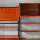 Scandinavian wooden bookcase from the 1960s
