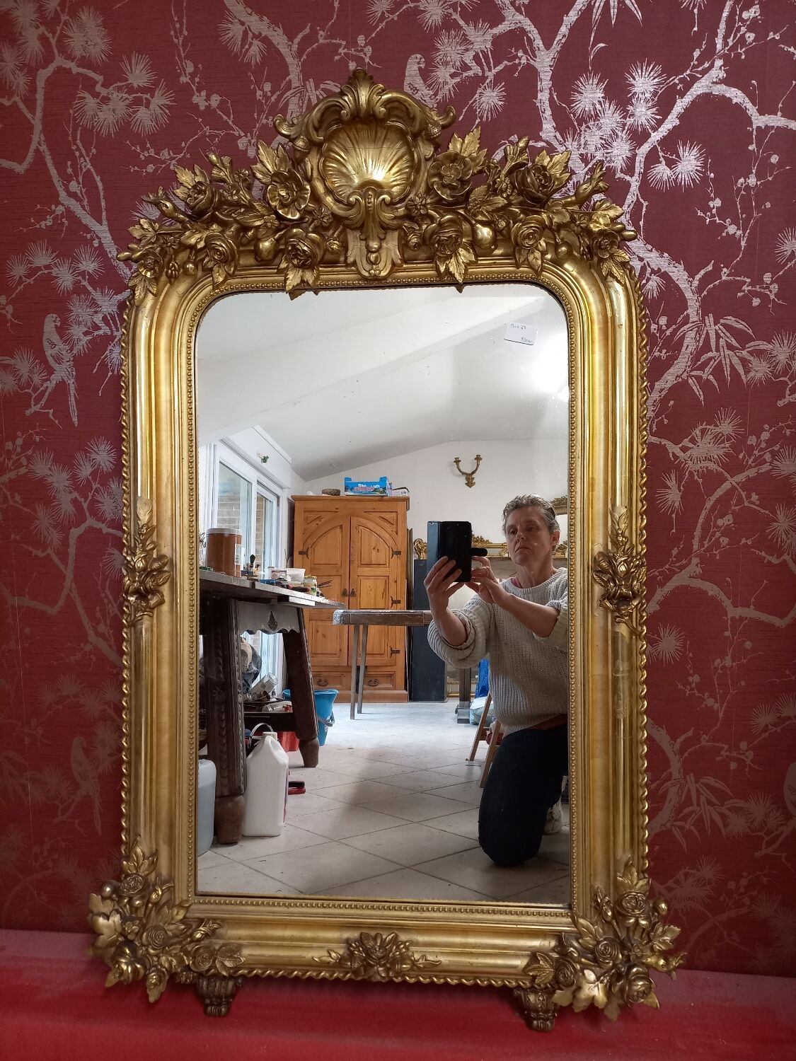 Mirror XX Louis Philippe 120 x 78
