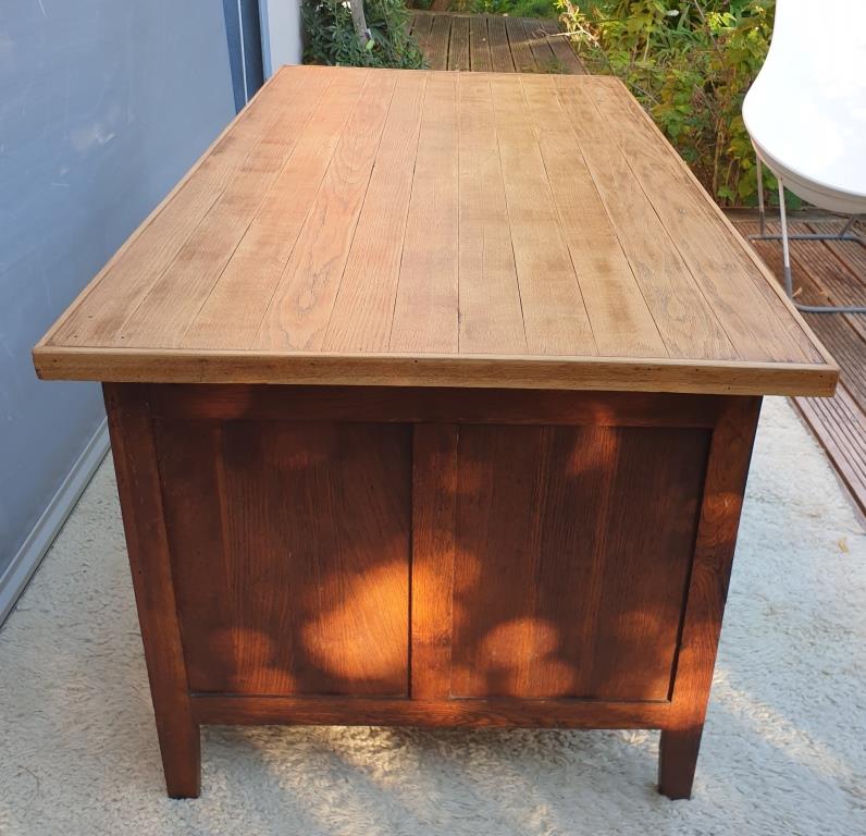 Minister's desk 1930 parquet oak