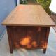 Minister's desk 1930 parquet oak