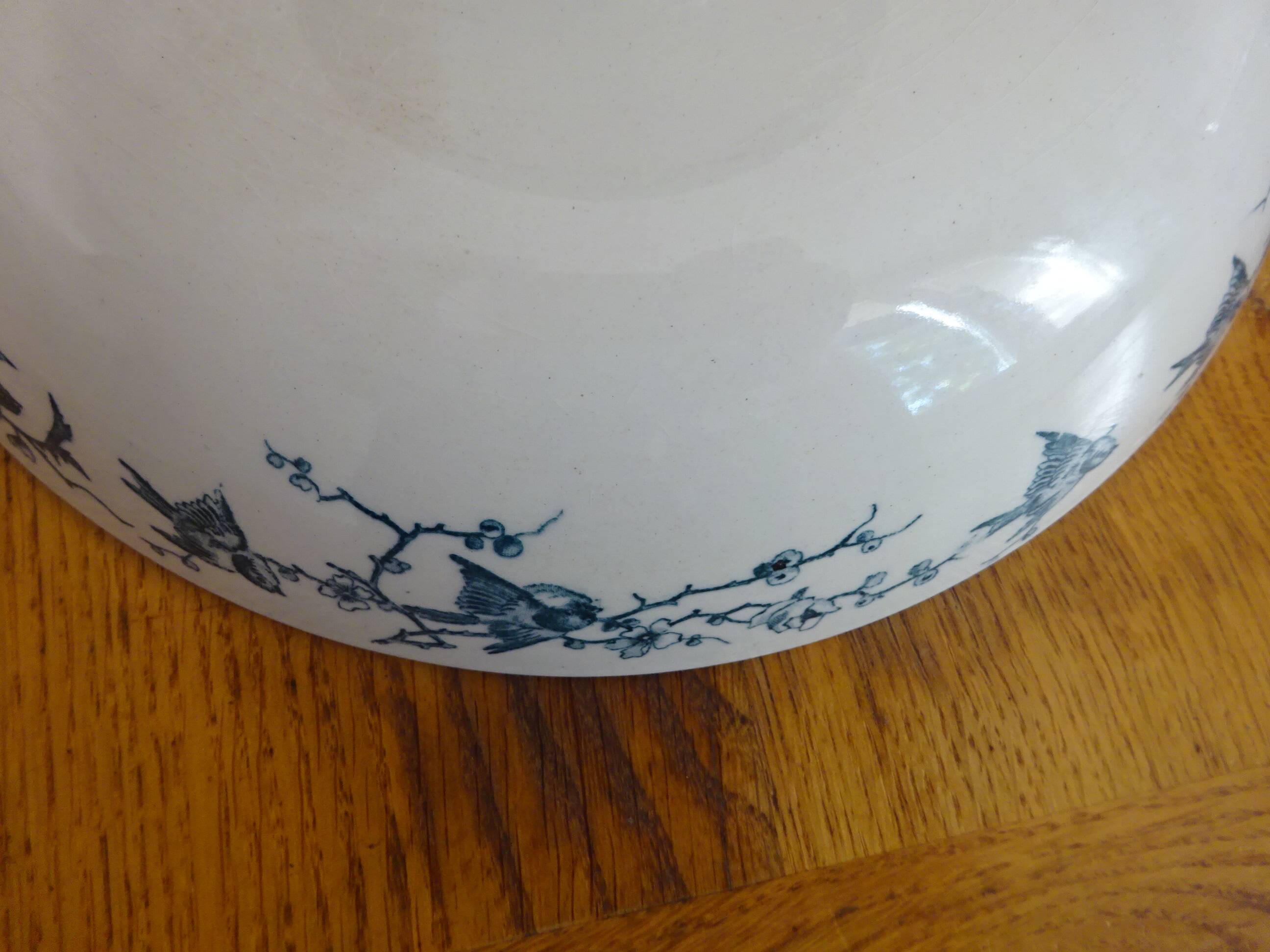 Large compote dish Terre de Fer
