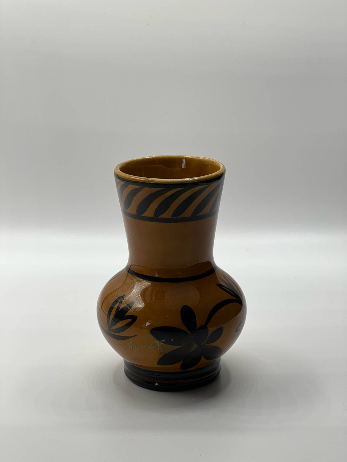 Hand painted vase 1950