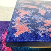 Vintage fat lava ceramic coffee table 1960s