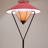 Carl Aubock counterweight pole lamp floor lamp, 1950s