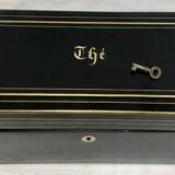 Boîte à thé Napoléon III en palissandre