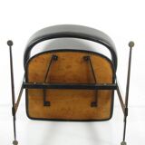 Sixties chrome vintage dining chairs