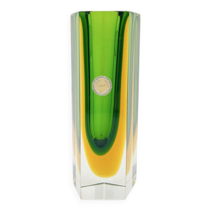 Vase Cesare Toso Murano ambre