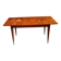 Scandinavian solid wood and rosewood dining table 1960