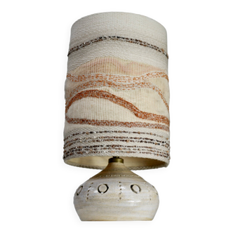 Georges Pelletier. Ceramic lamp, France, circa 1970