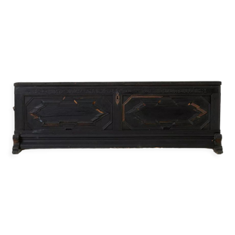 Antique chest marked from 1800