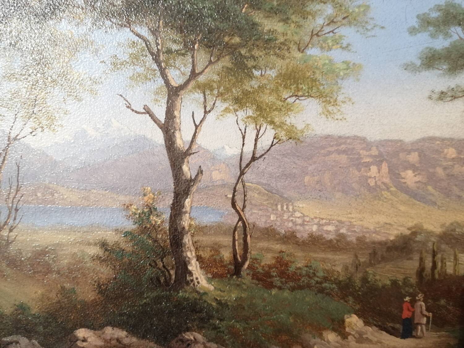 Tableau paysage alpin