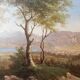 Tableau paysage alpin
