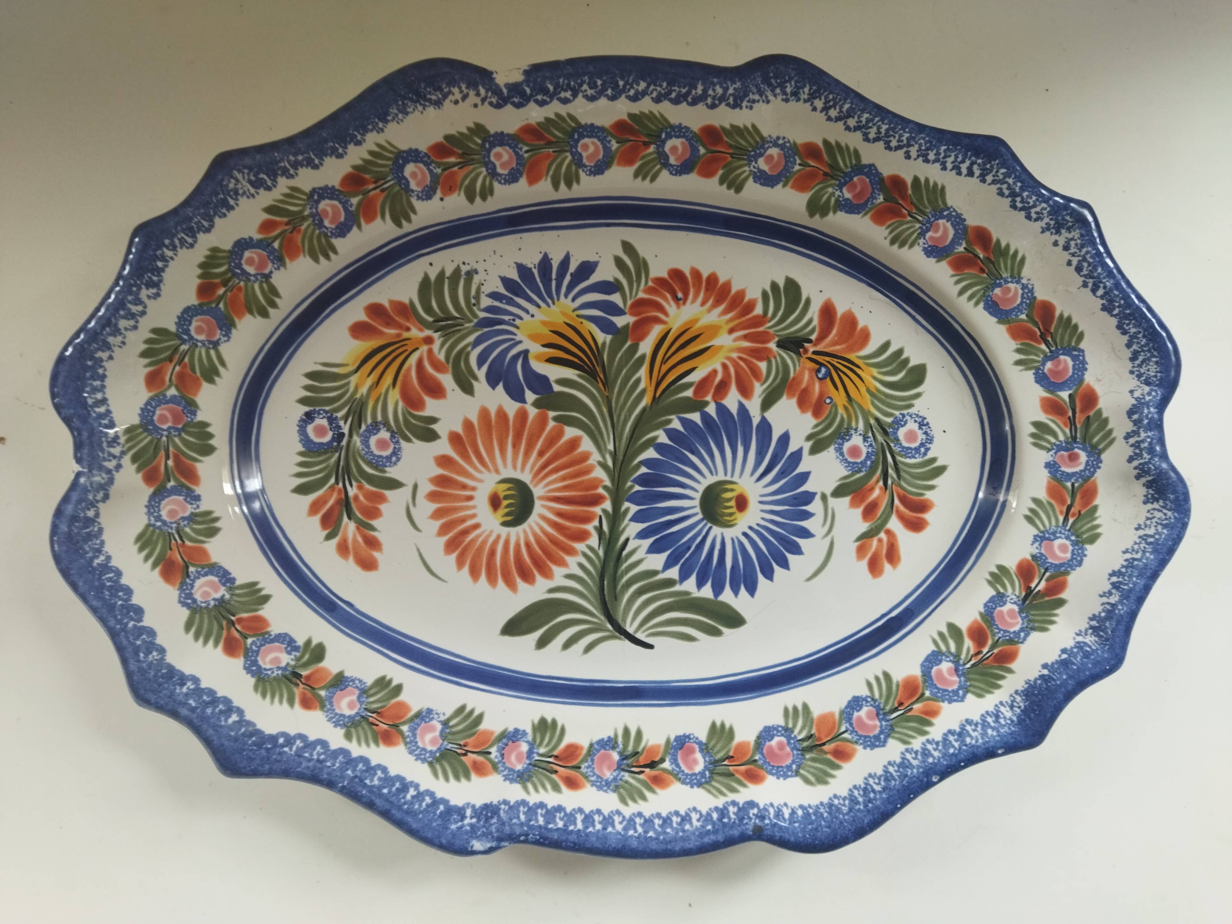 Henriot Quimper dish