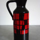 Ceramic handle pitcher, Elchinger Manufacture - 50s