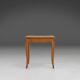 Mid-Century solid Oak carved Side Table, Belgium 1950s