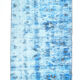 2x9 di̇stressed blue oushak runner rug, 282x75cm
