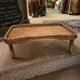 Tray on rattan legs