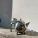 1960s Atomic Stainless Steel Teapot