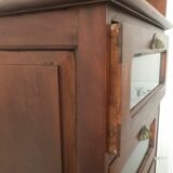 Semainier with glazed drawers