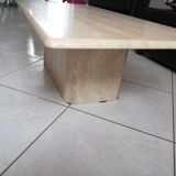 Table basse en travertin