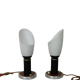 Pair of mid century lamps, 1950s