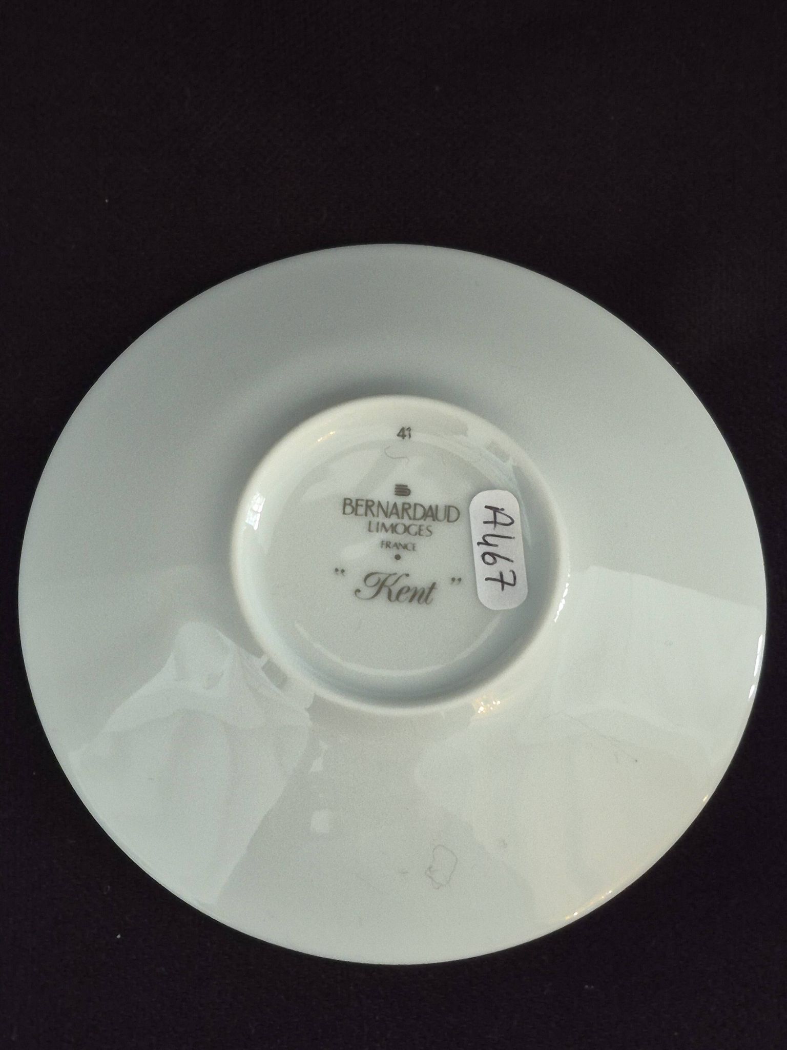 Litre porcelain cup from limoges bernardaud model kent a467