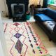 Berber vintage rug 100% wool, handcrafted. free shipping in europe. unique! 250x145cm